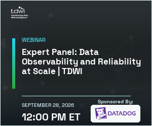 Expert Panel: Data Observability and Reliability at Scale (Sept. 28th)