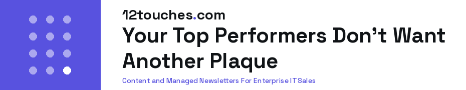 Your Top Performers Don't Want Another Plaque