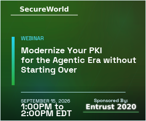 Modernize Your PKI for the Agentic Era without Starting Over (Sept. 15th)