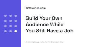 Build Your Own Audience While You Still Have a Job