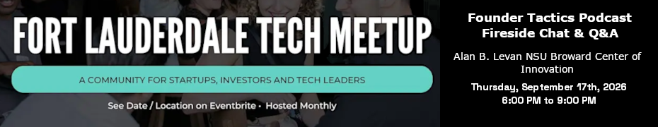 Fort Lauderdale Tech Meetup (Sept. 17th)