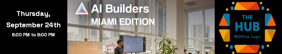 AI Builders Miami - AI for GTM (Sales, Marketing, and Customer Success) (Sept. 24th)