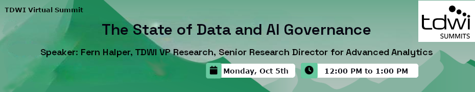 The State of Data and AI Governance (Oct. 5th)