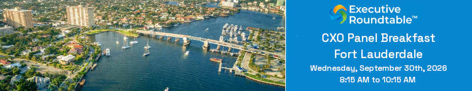 CXO Panel Breakfast - Fort Lauderdale, FL (Sept. 30th)