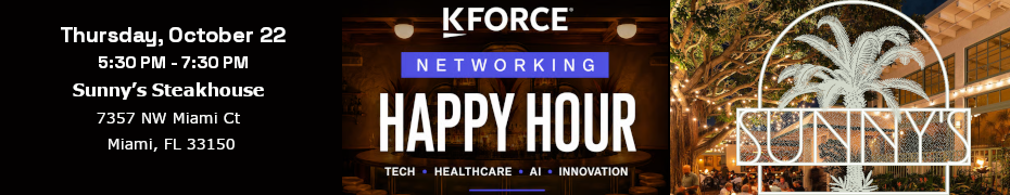 Kforce Fall Networking Event (Oct. 22nd)