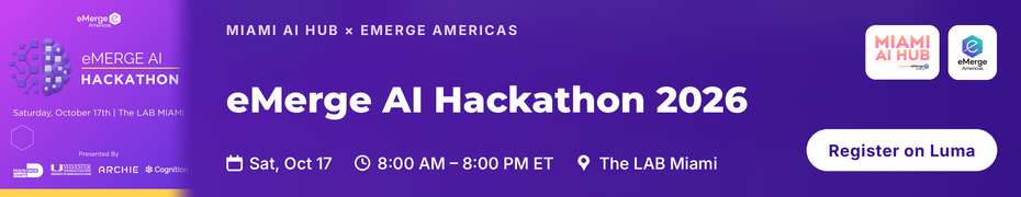 eMerge AI Hackathon 2026 (Oct. 17th)