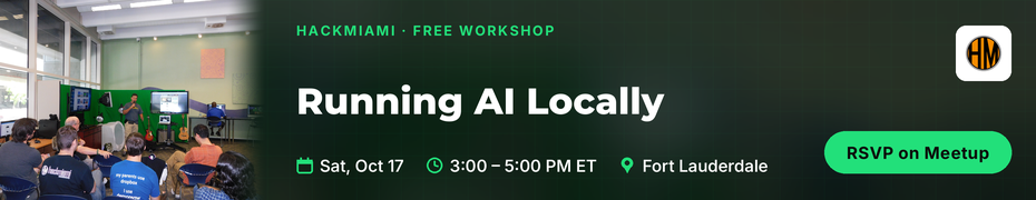 Running AI Locally (Oct. 17th)