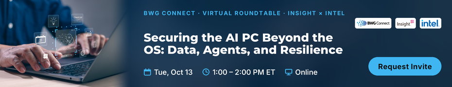 Securing the AI PC Beyond the OS: Data, Agents, and Resilience (Oct. 13th)