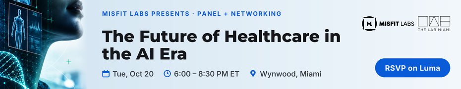 The Future of Healthcare in the AI Era (Oct. 20th)
