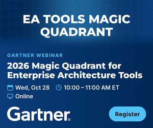 2026 Magic Quadrant for Enterprise Architecture Tools: Key Market Shifts and Vendor Insights (Oct. 28th)