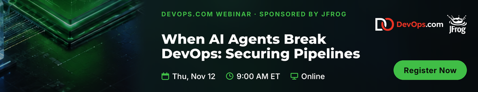 When AI Agents Break DevOps: Securing Pipelines from Autonomous Workflows (Nov. 12th)