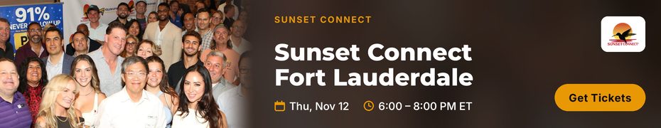 Sunset Connect Fort Lauderdale Q4 2026 (Nov. 12th)