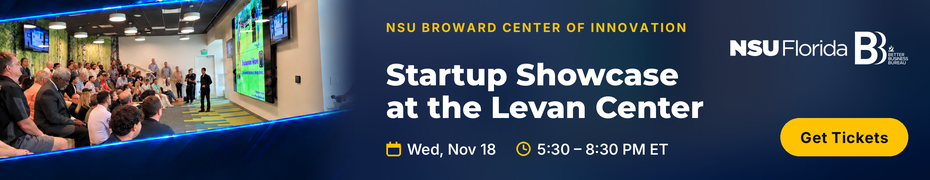 Startup Showcase at the Levan Center (Nov. 18th)