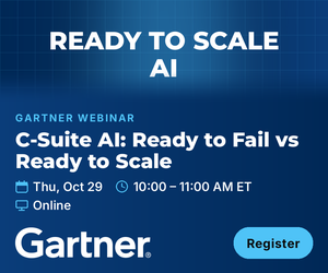 C-Suite AI Conversations: Ready to Fail vs Ready to Scale (Oct. 29th)