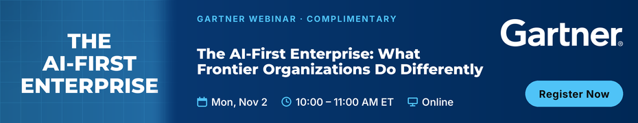 The AI-First Enterprise: What Frontier Organizations Do Differently (Nov. 2nd)