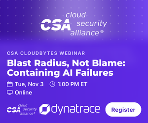 Blast Radius, Not Blame: Containing Autonomous AI Failures in the Cloud (Nov. 3rd)