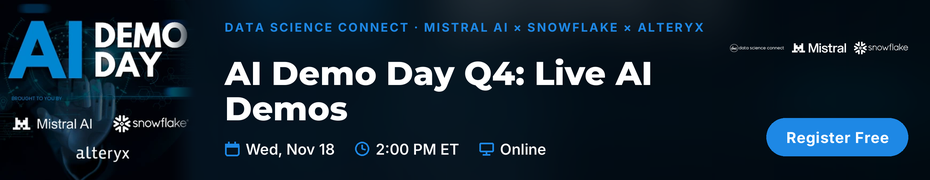 AI Demo Day Q4 (Nov. 18th)