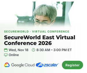 SecureWorld East Virtual Conference (Nov. 18th)