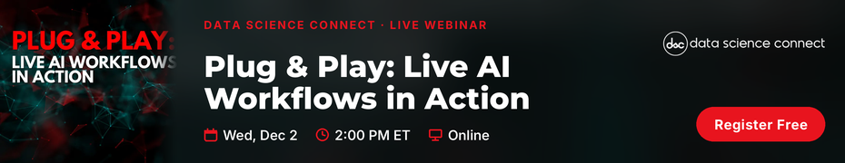Plug & Play: Live AI Workflows in Action Q4 (Dec. 2nd)