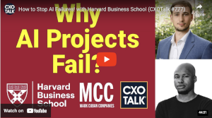 Why AI Projects Fail (And How To Succeed) (#778 - 44:31)
